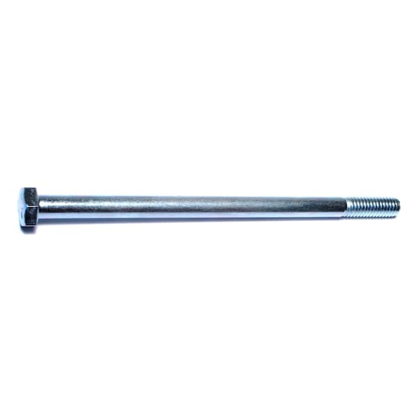 Midwest Fastener Grade 5, 5/16"-18 Hex Head Cap Screw, Zinc Plated Steel, 5-1/2 in L, 50 PK 00286 - main